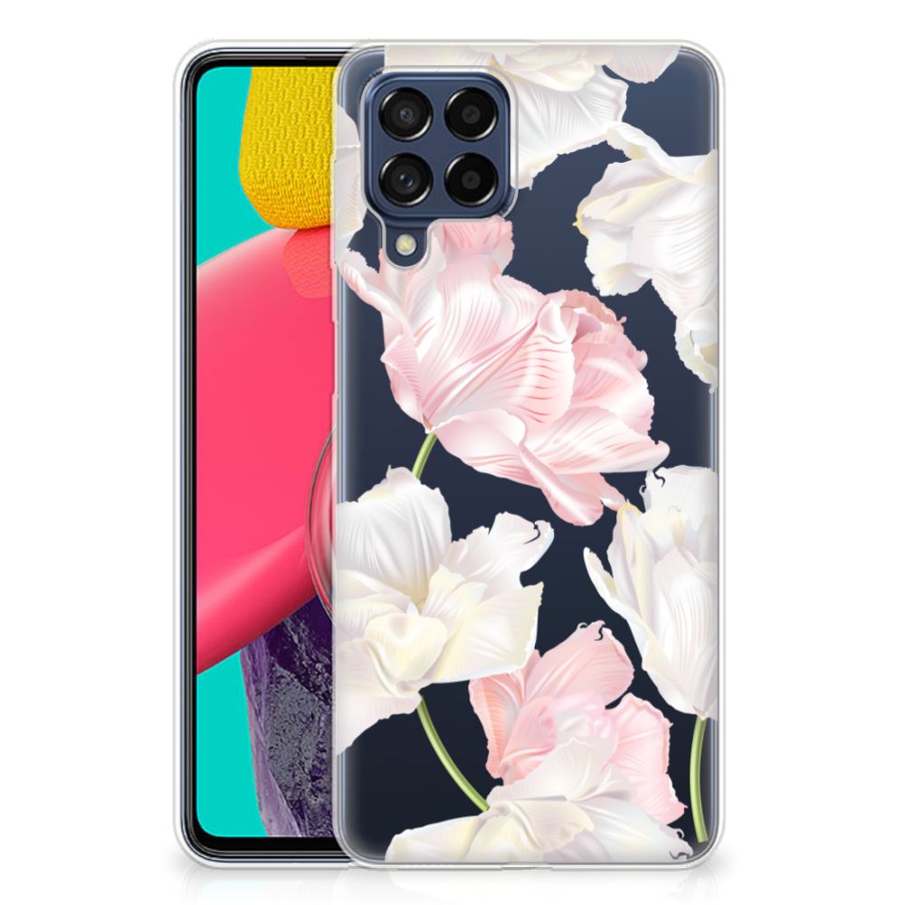 Samsung Galaxy M53 TPU Case Lovely Flowers