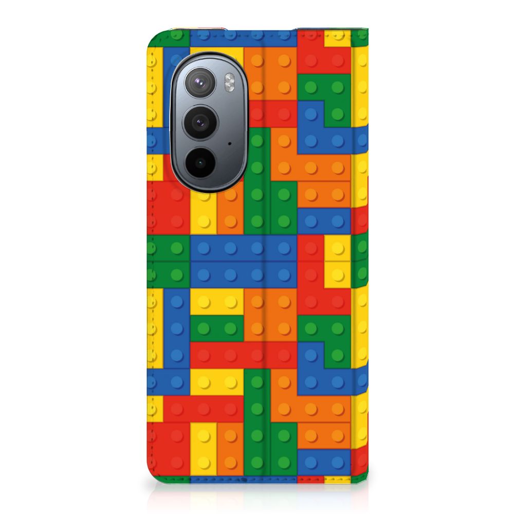 Motorola Edge 30 Pro Hoesje met Magneet Blokken - B2C Telecom