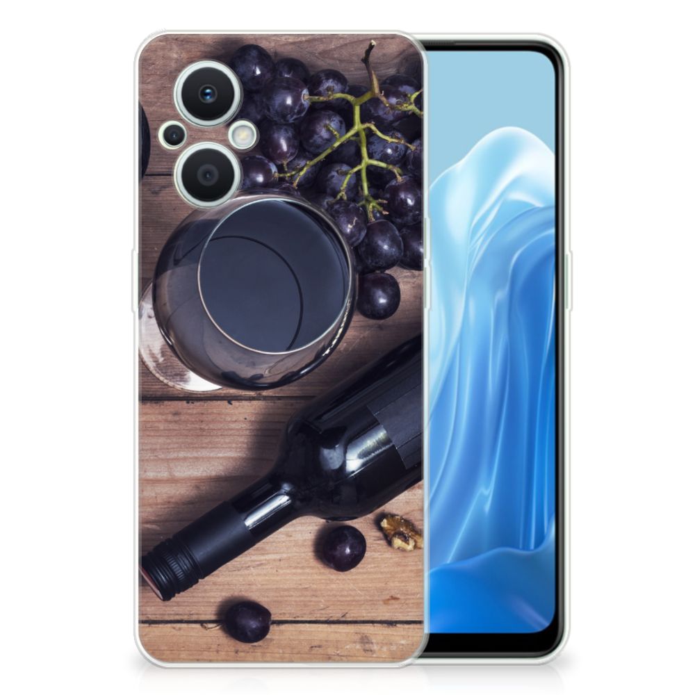 OPPO Reno8 Lite Siliconen Case Wijn B2C Telecom