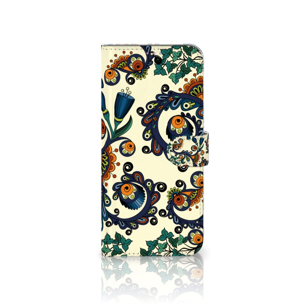 Wallet Case Motorola Moto G60s Barok Flower