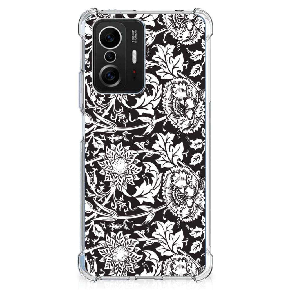 Xiaomi 11T | 11T Pro Case Black Flowers