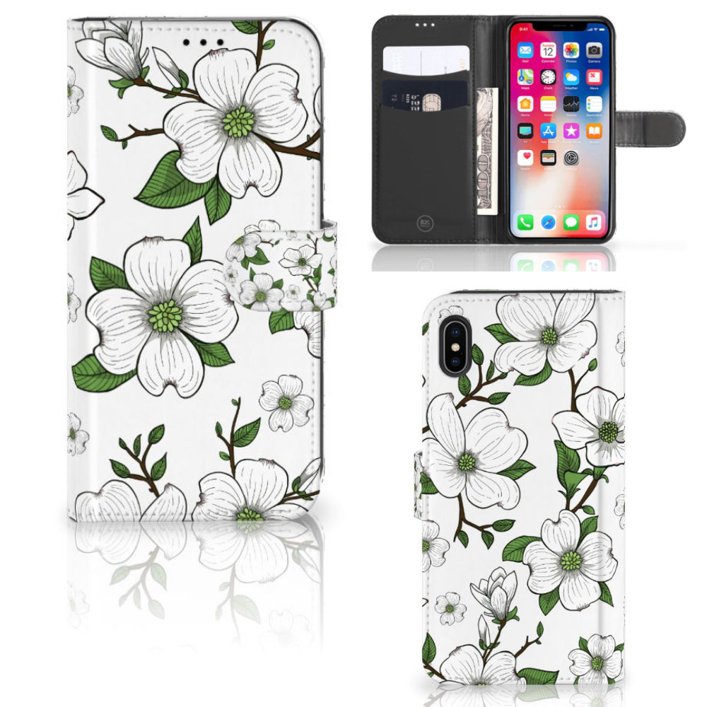 Apple iPhone Xs Max Hoesje Dogwood Flowers
