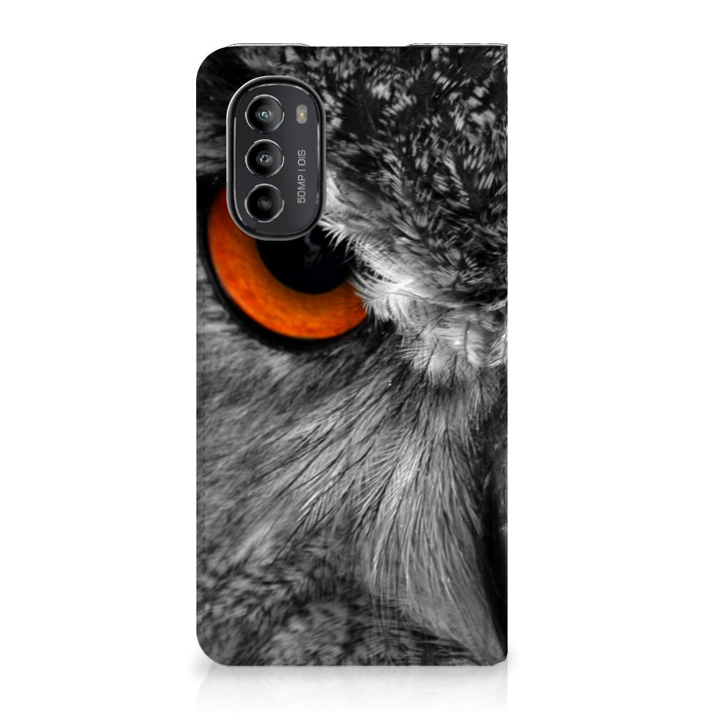 Motorola Moto G52 | Moto G82 Hoesje maken Uil - B2C Telecom