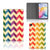 Samsung Galaxy Tab S6 Lite | S6 Lite (2022) Tablet Hoes Zigzag Multi Color