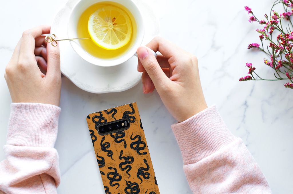 Hoesje maken voor Samsung Galaxy S10 Snakes - B2C Telecom