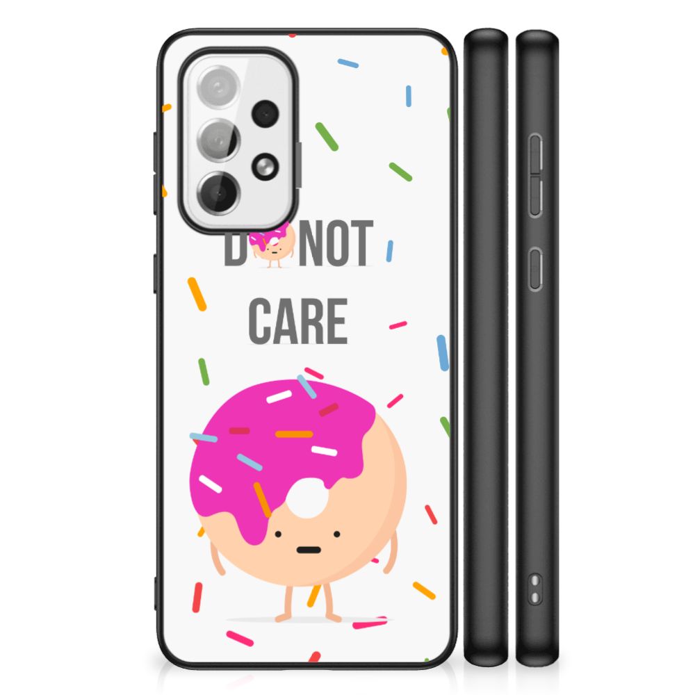 Samsung Galaxy A73 Back Cover Hoesje Donut Roze B2C Telecom