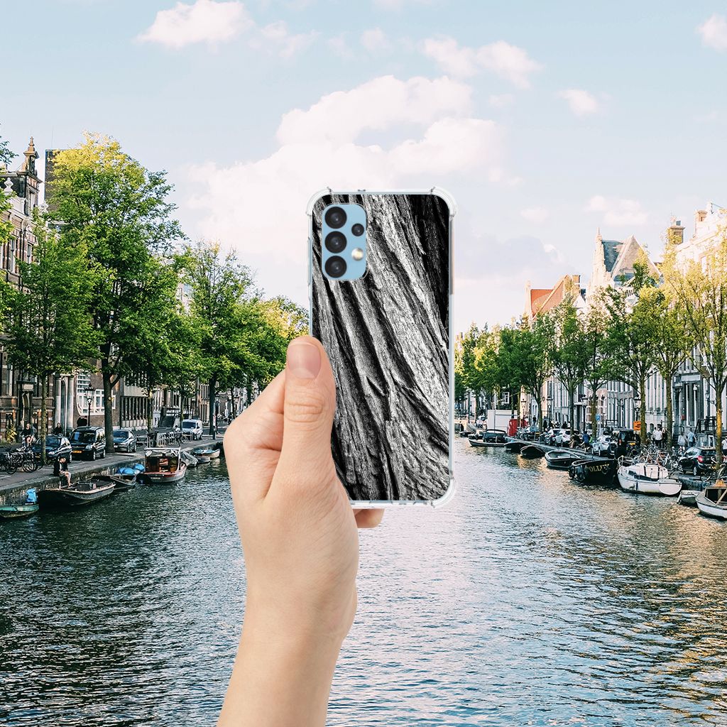 Stevig Telefoonhoesje Samsung Galaxy A13 (4G) Boomschors Grijs B2C Telecom