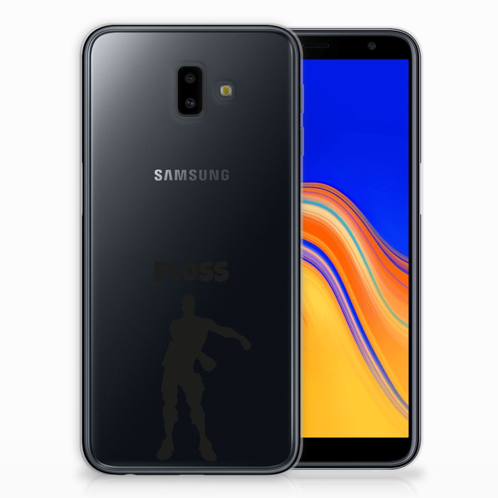 Samsung Galaxy J6 Plus (2018) Telefoonhoesje met Naam Floss