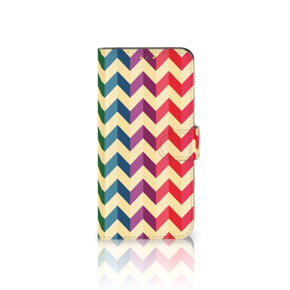 Samsung Galaxy M21 | M30s Telefoon Hoesje Zigzag Multi Color
