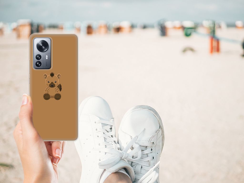 Xiaomi 12 Pro Telefoonhoesje met Naam Baby Hyena B2C Telecom