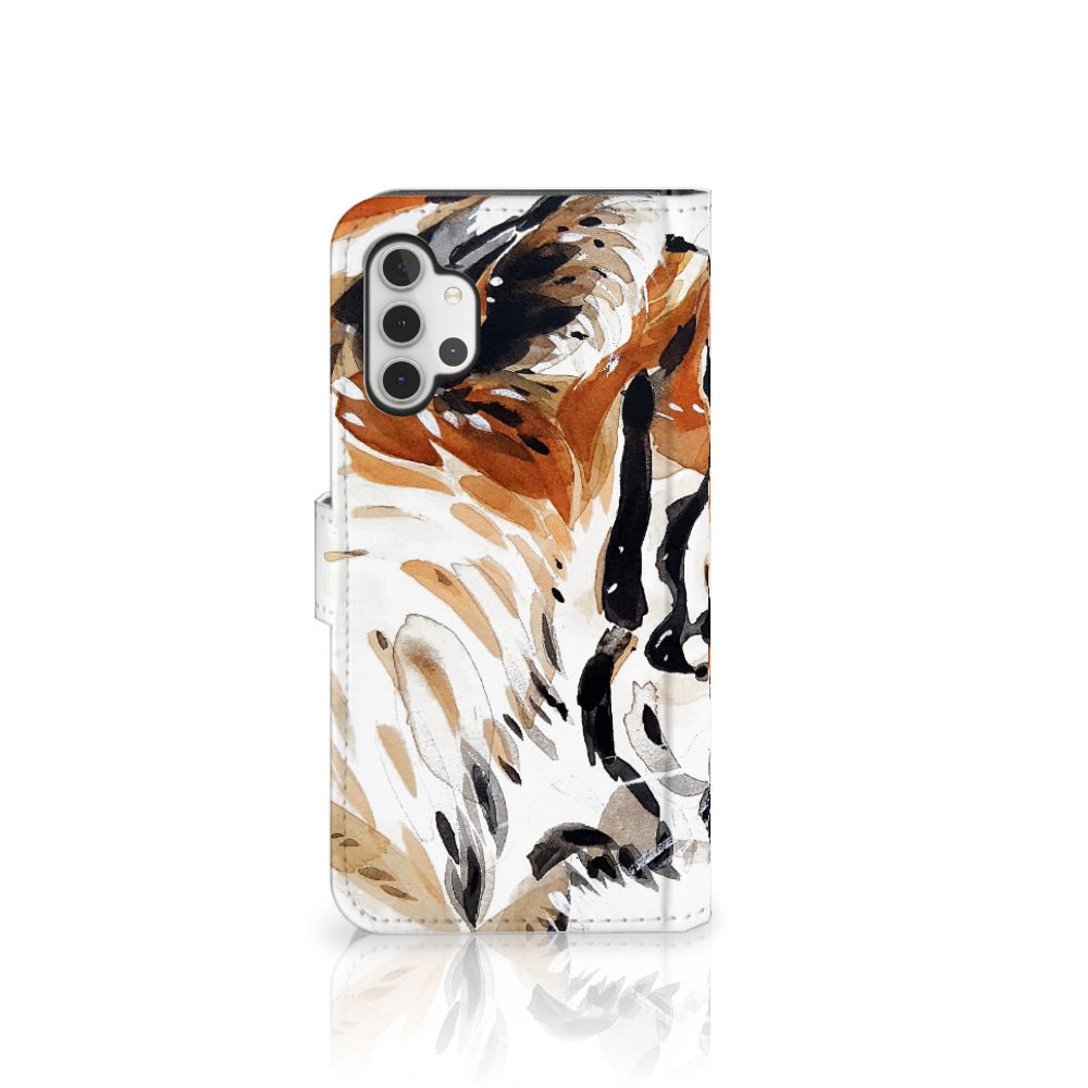 Hoesje Samsung Galaxy A32 4G Watercolor Tiger