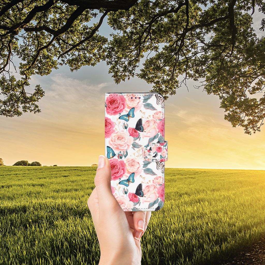 OnePlus Nord CE 2 Hoesje Butterfly Roses
