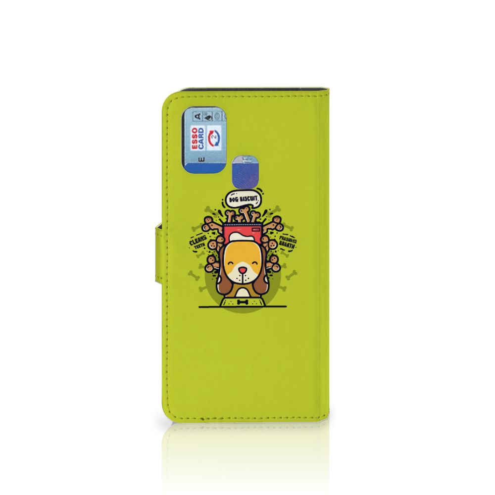 Samsung Galaxy M31 Leuk Hoesje Doggy Biscuit