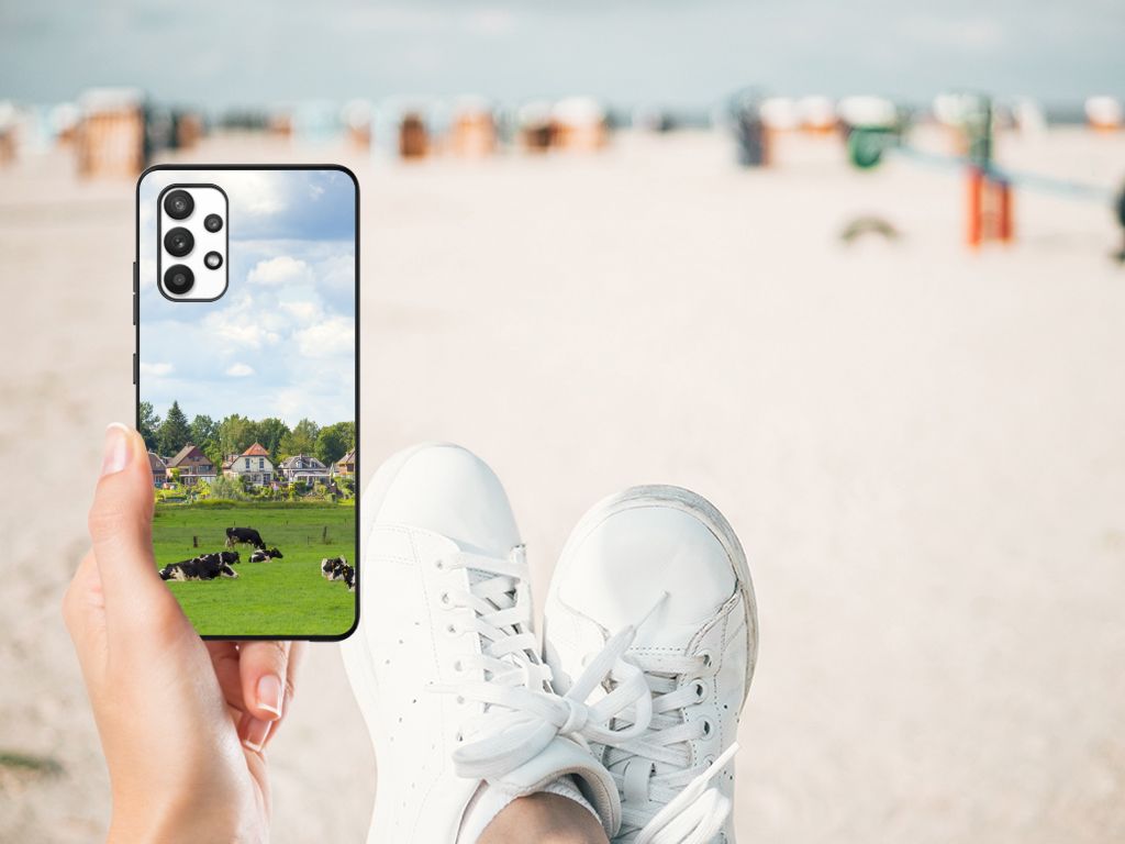 Samsung Galaxy A32 4G | A32 5G Enterprise Editie Dierenprint Telefoonhoesje Koeien B2C Telecom