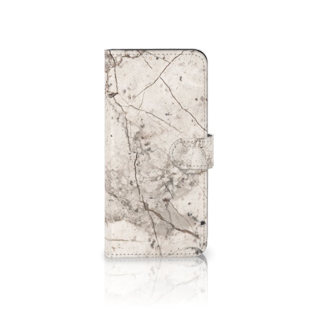 OPPO A15 Bookcase Marmer Beige