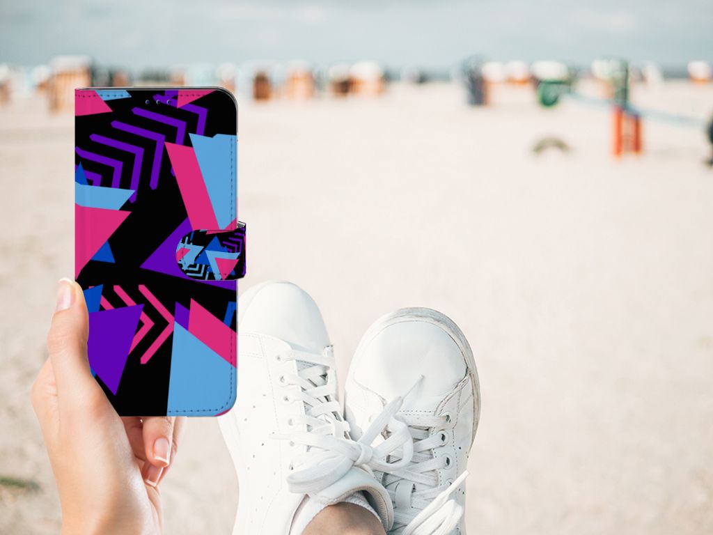 Xiaomi Poco X4 Pro 5G Book Case Funky Triangle