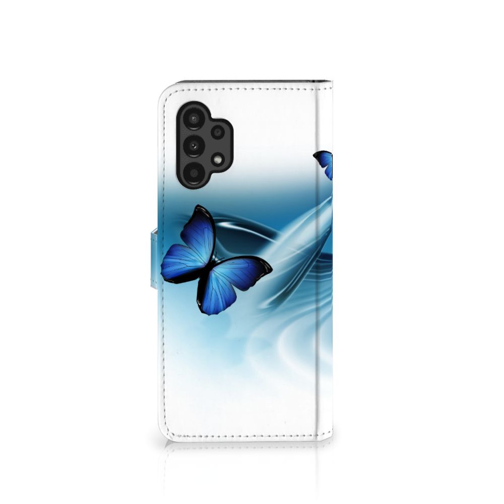 Samsung Galaxy A13 (4G) Telefoonhoesje met Pasjes Vlinders