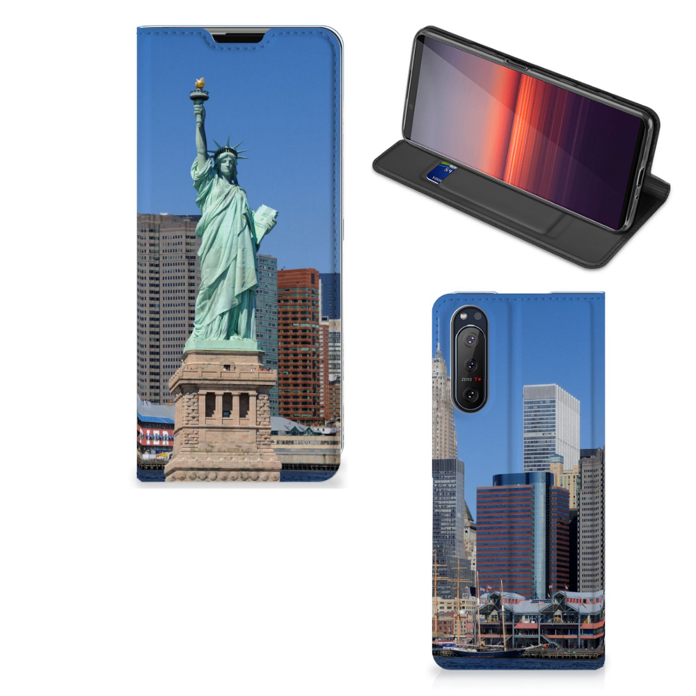 Sony Xperia 5 II Book Cover Vrijheidsbeeld - B2C Telecom
