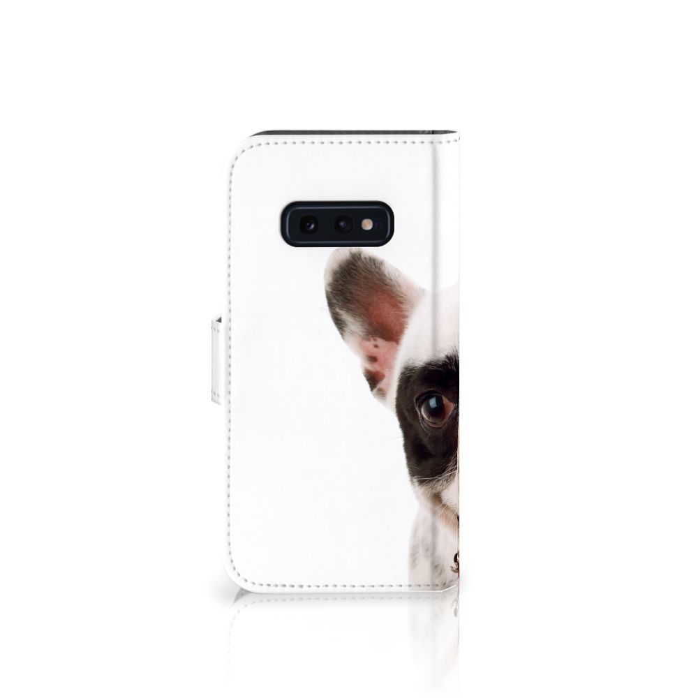 Samsung Galaxy S10e Telefoonhoesje met Pasjes Franse Bulldog