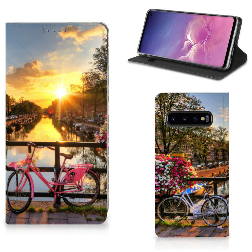 Samsung Galaxy S10 Book Cover Amsterdamse Grachten