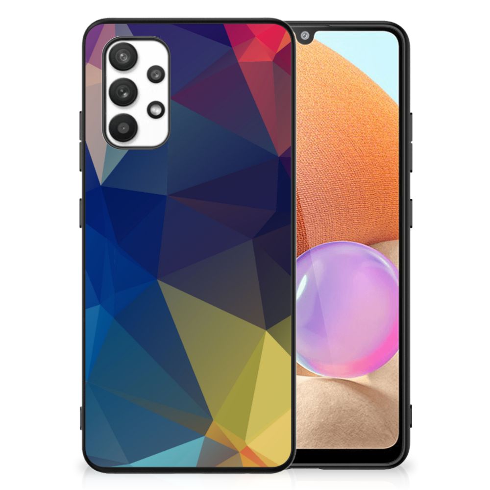 Samsung Galaxy A32 4G | A32 5G Enterprise Editie Backcover Polygon Dark B2C Telecom