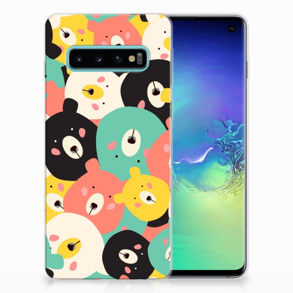 Samsung Galaxy S10 Telefoonhoesje met Naam Bears
