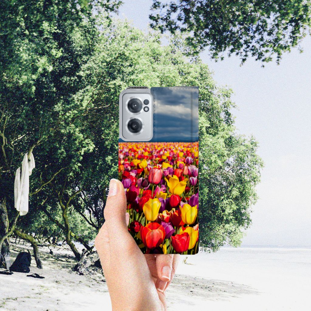 OnePlus Nord CE 2 5G Smart Cover Tulpen - B2C Telecom