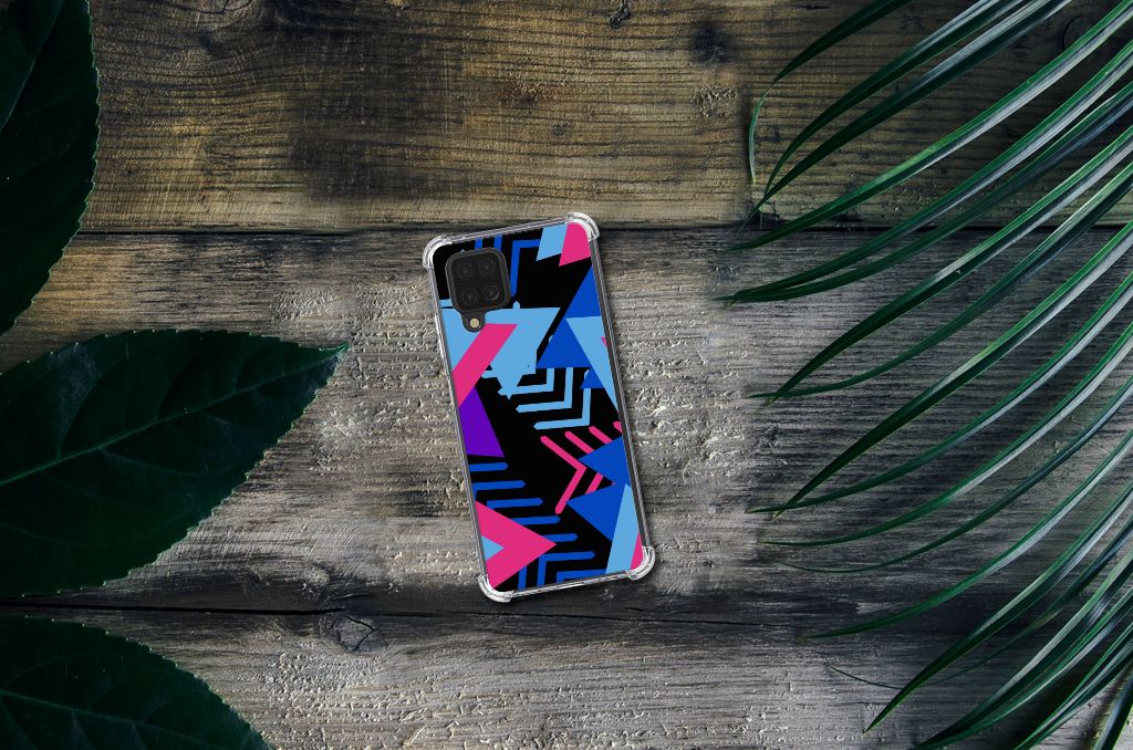 Samsung Galaxy A12 Shockproof Case Funky Triangle - B2C Telecom
