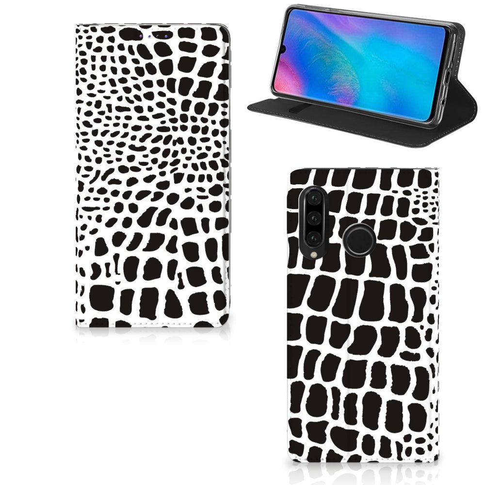 Huawei P30 Lite New Edition Hoesje maken Slangenprint