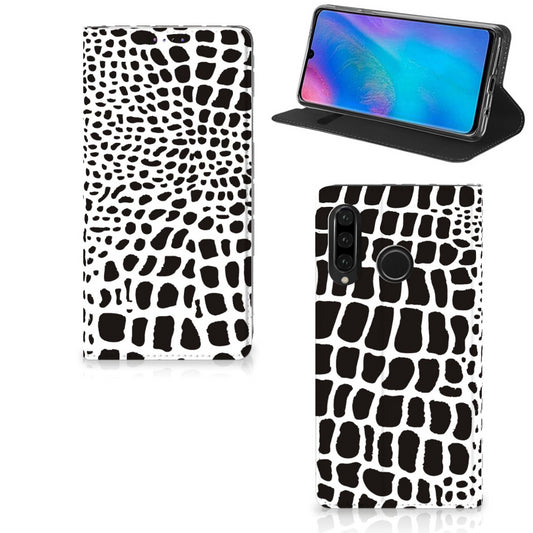 Huawei P30 Lite New Edition Hoesje maken Slangenprint