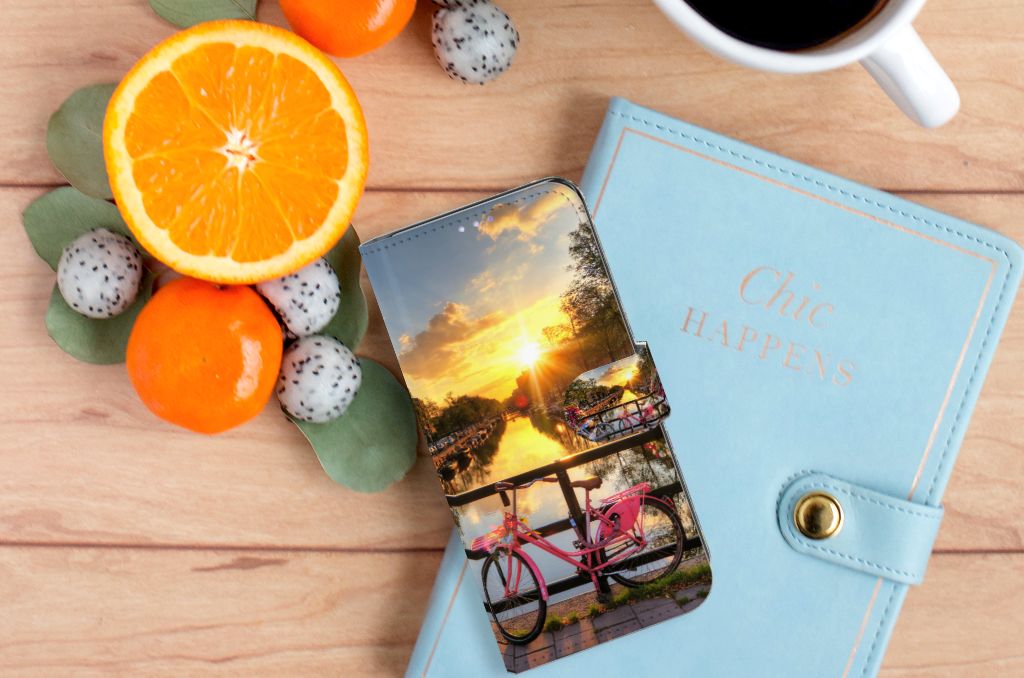 OPPO Find X3 Lite Flip Cover Amsterdamse Grachten