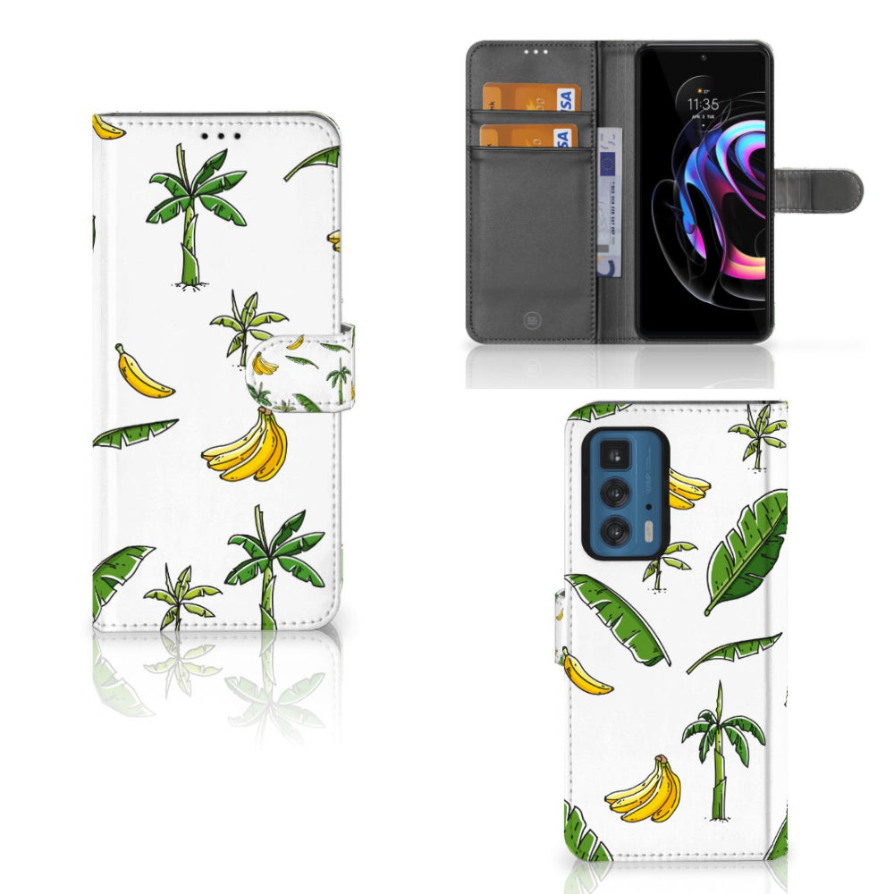 Motorola Edge 20 Pro Hoesje Banana Tree