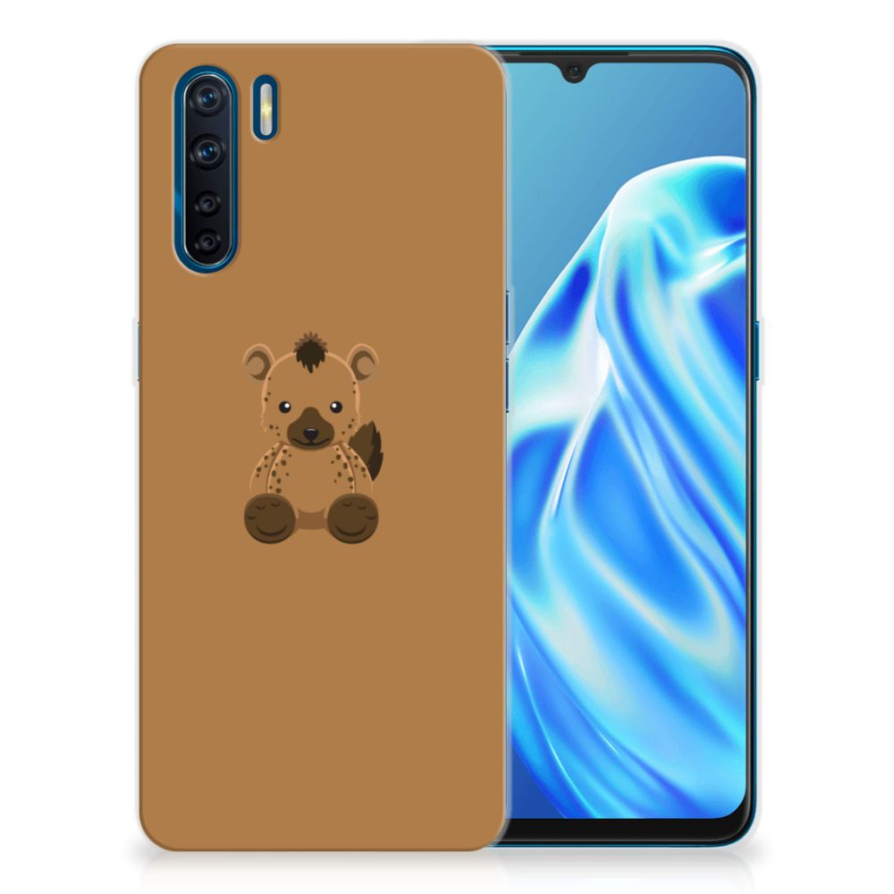 OPPO A91 Telefoonhoesje met Naam Baby Hyena B2C Telecom