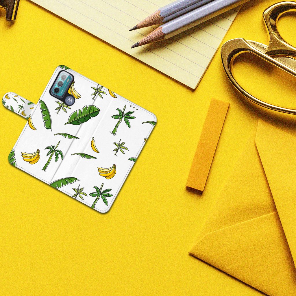Motorola Moto G60 Hoesje Banana Tree