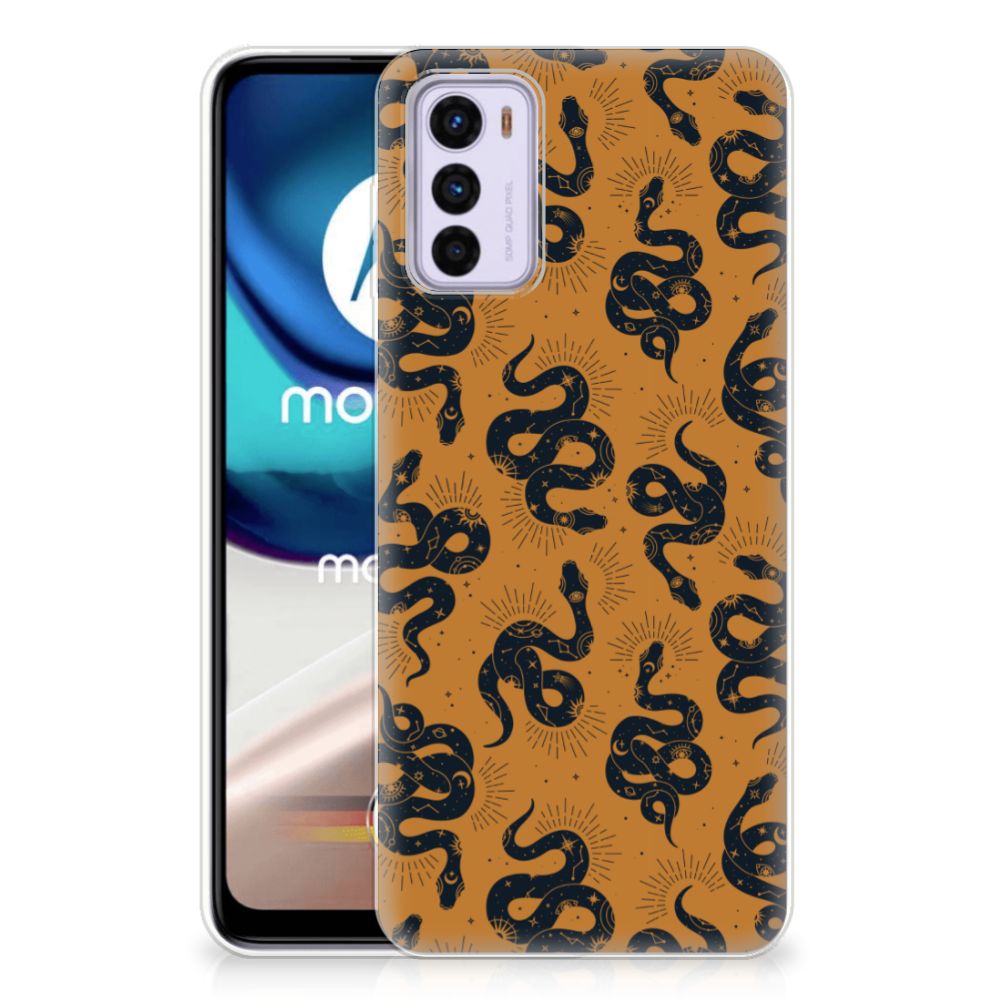 TPU Hoesje voor Motorola Moto G42 Snakes B2C Telecom