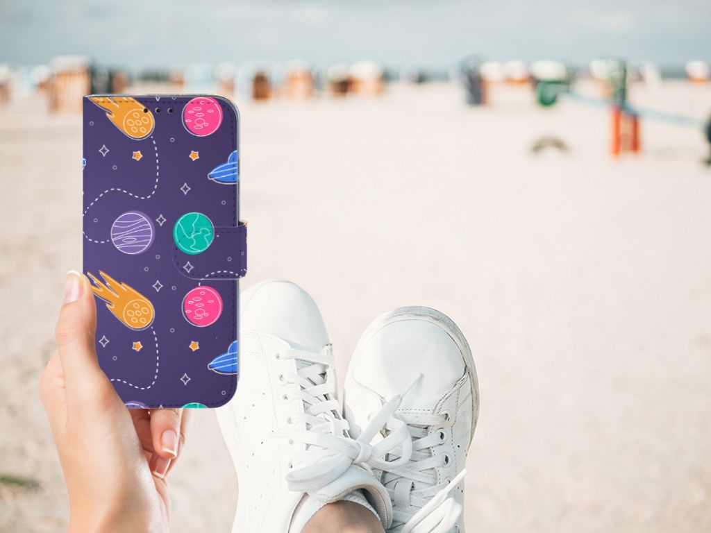 Honor 10 Lite Wallet Case met Pasjes Space