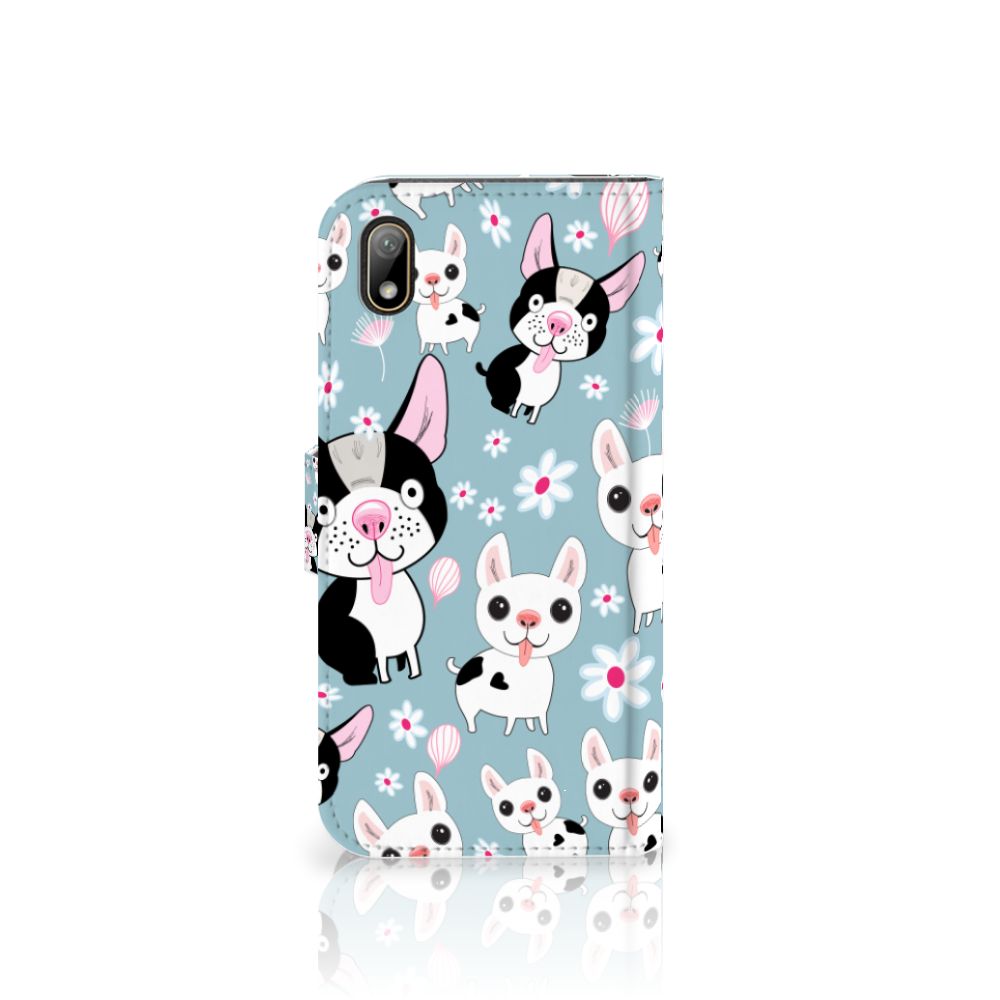 Huawei Y5 (2019) Telefoonhoesje met Pasjes Hondjes