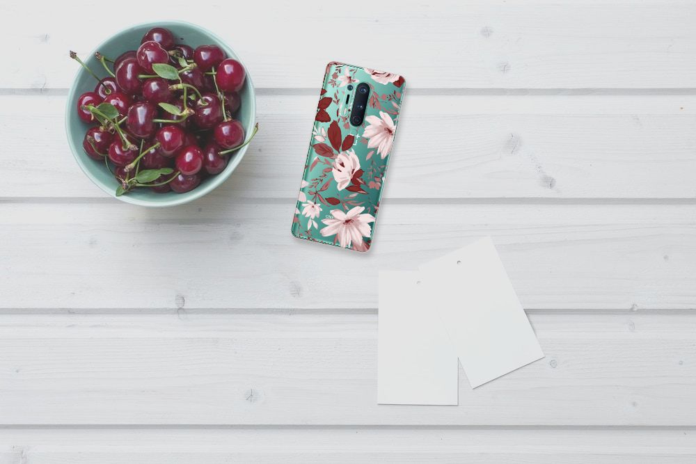 Hoesje maken OnePlus 8 Pro Watercolor Flowers