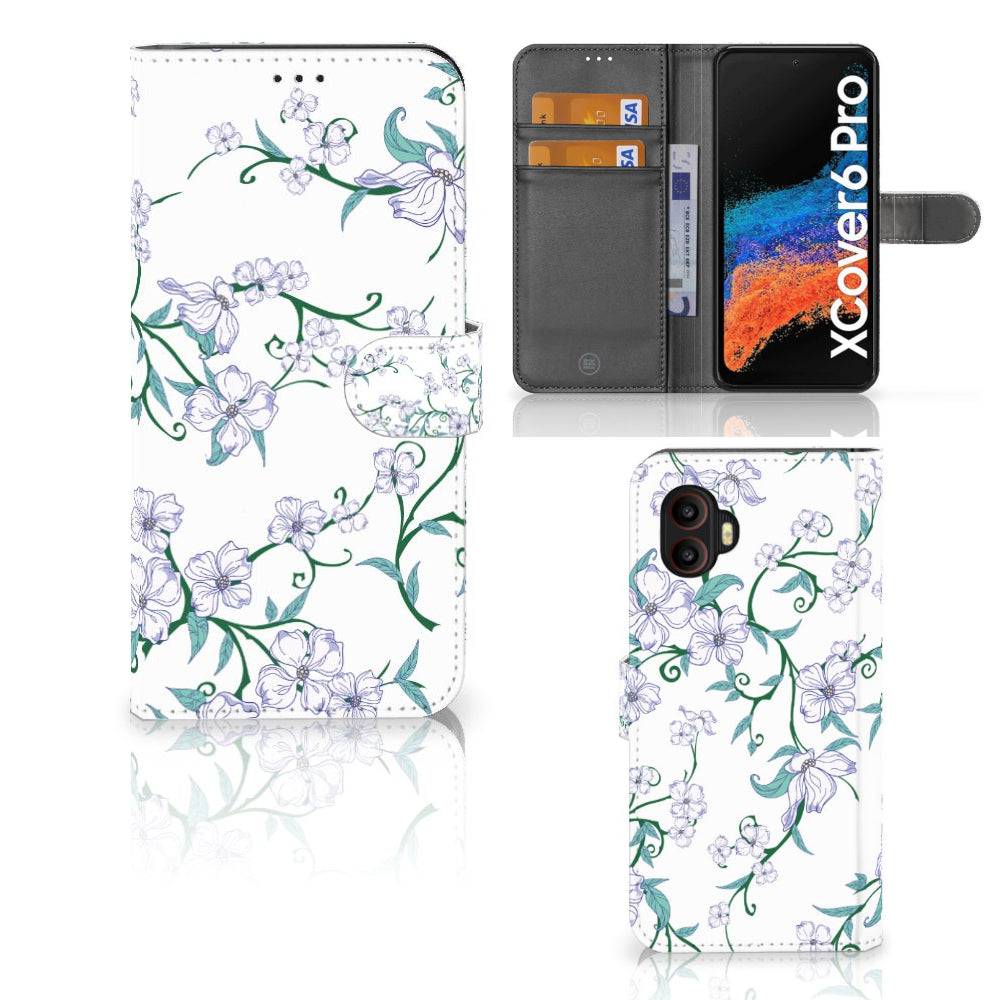 Samsung Galaxy Xcover 6 Pro Uniek Hoesje Blossom White