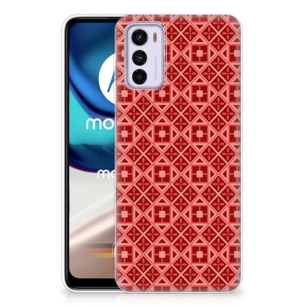 Motorola Moto G42 TPU bumper Batik Rood B2C Telecom
