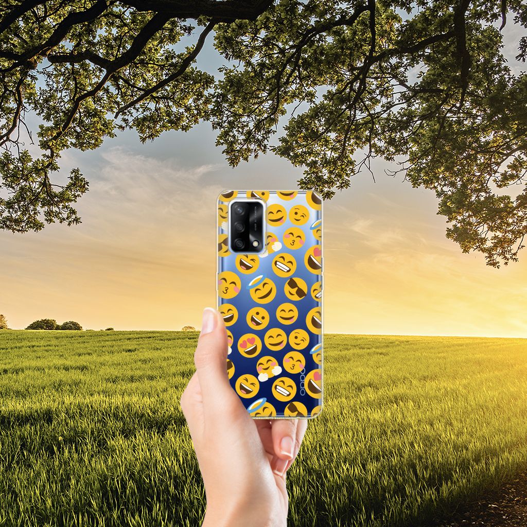 OPPO A74 4G TPU bumper Emoji B2C Telecom