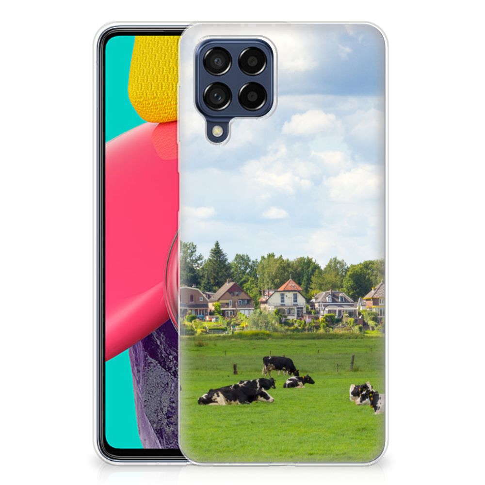 Samsung Galaxy M53 TPU Hoesje Koeien B2C Telecom