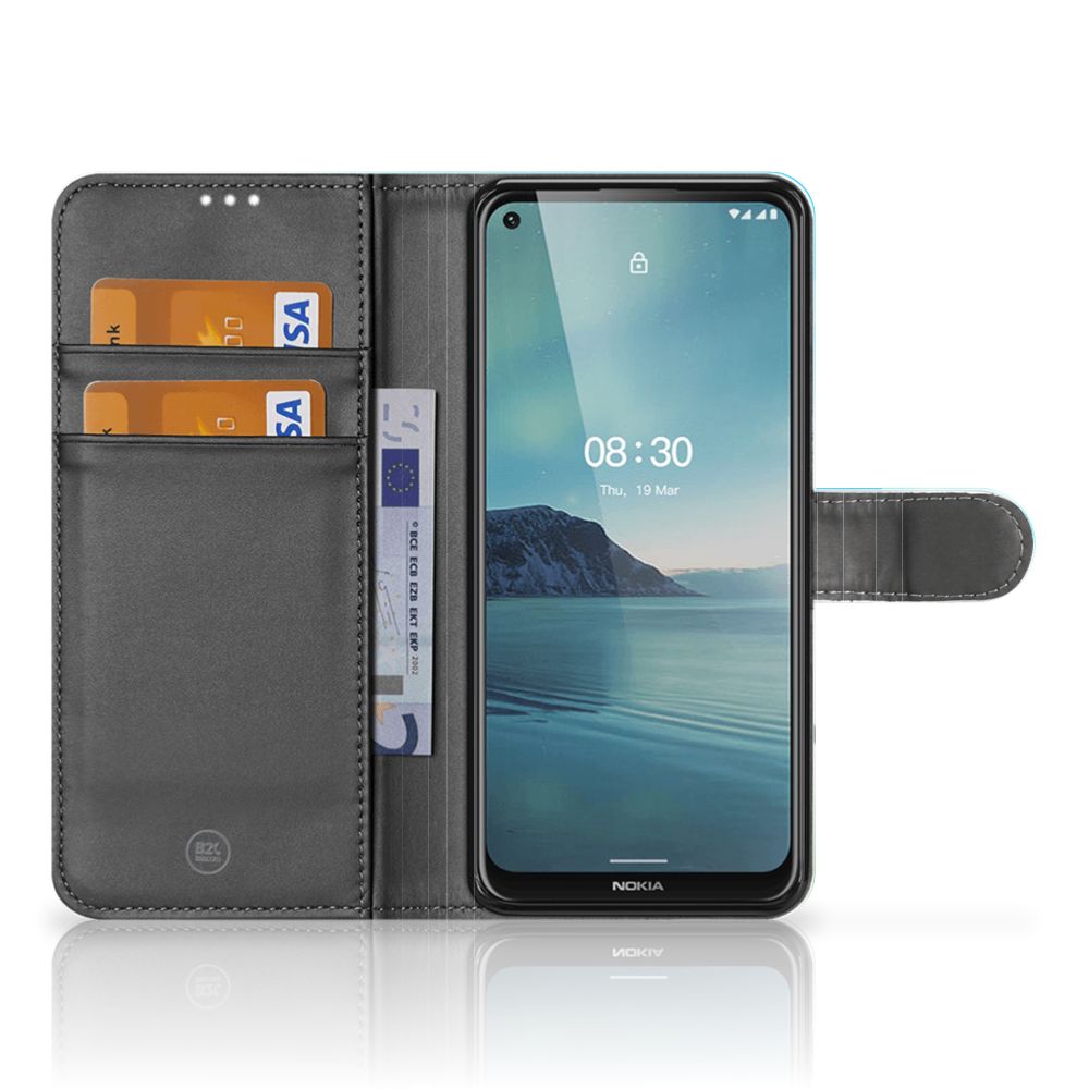 Nokia 3.4 Hoesje Orchidee Blauw - Cadeau voor je Moeder