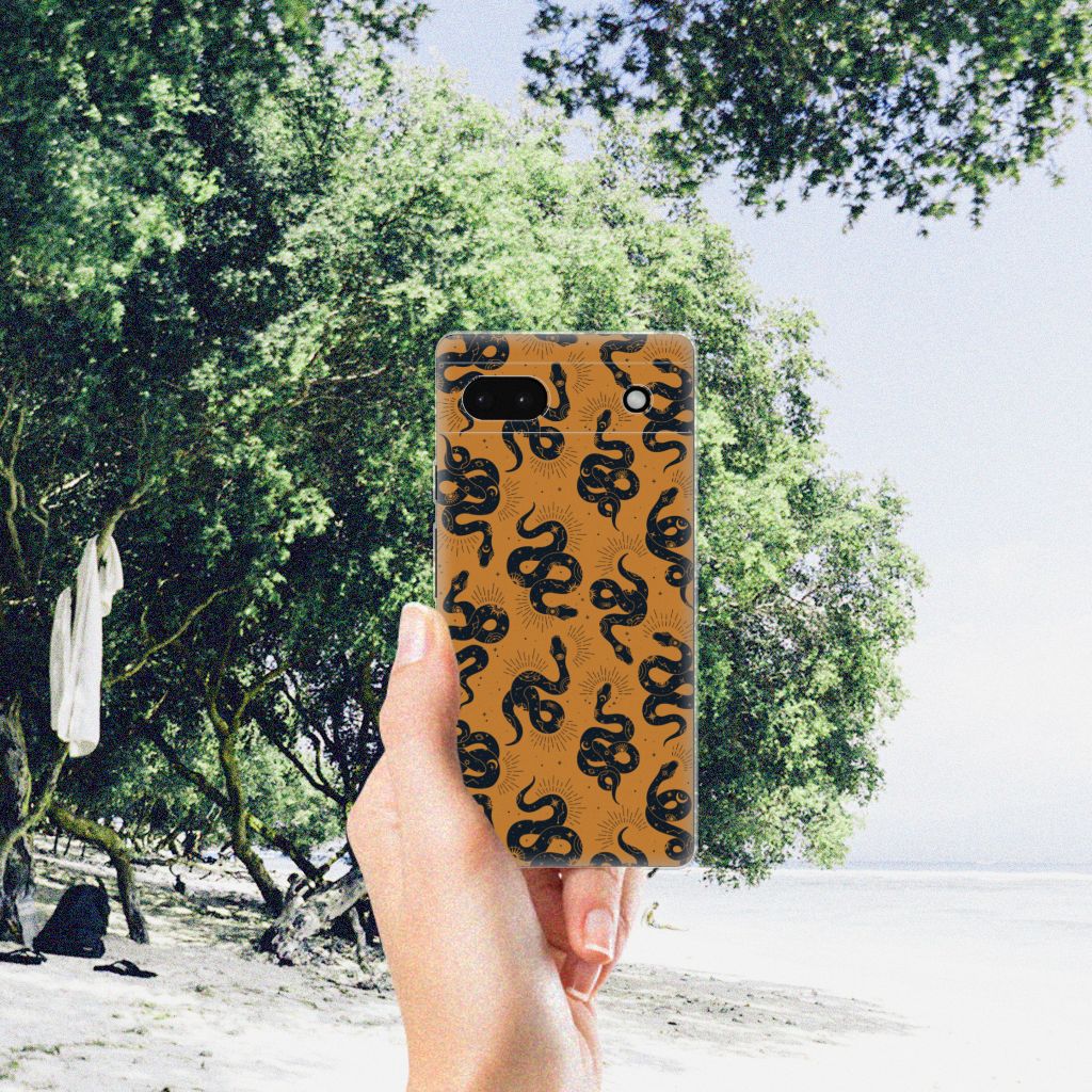 TPU Hoesje voor Google Pixel 6A Snakes B2C Telecom