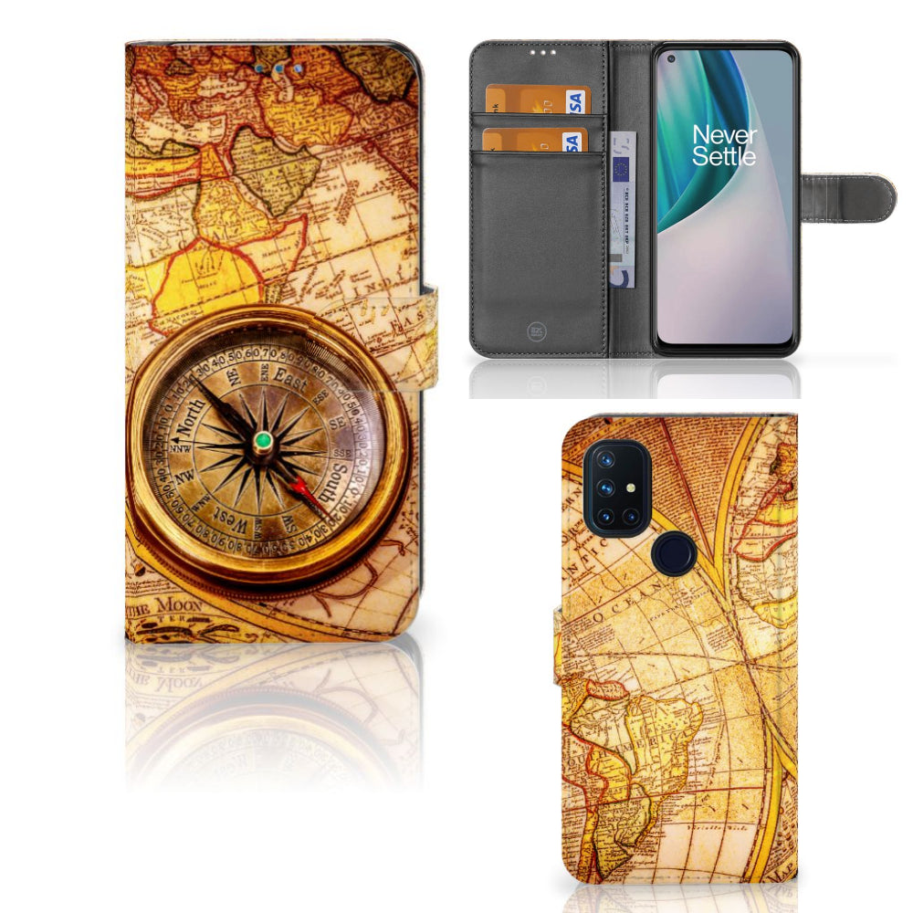 OnePlus Nord N10 Flip Cover Kompas