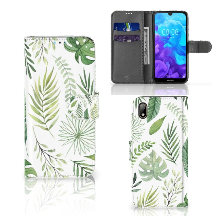 Huawei Y5 (2019) Hoesje Leaves