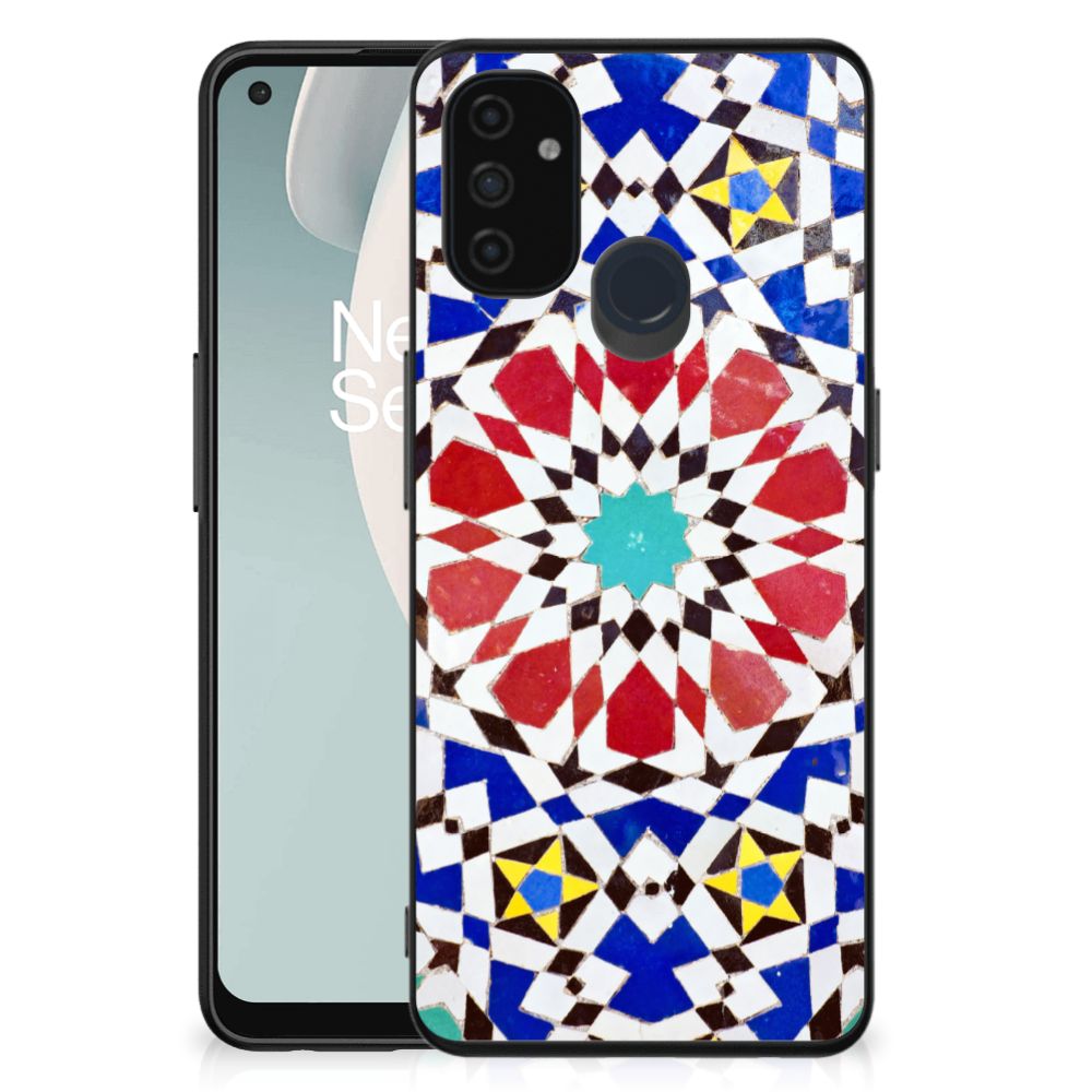 OnePlus Nord N100 Marmeren Print Telefoonhoesje Mozaïek