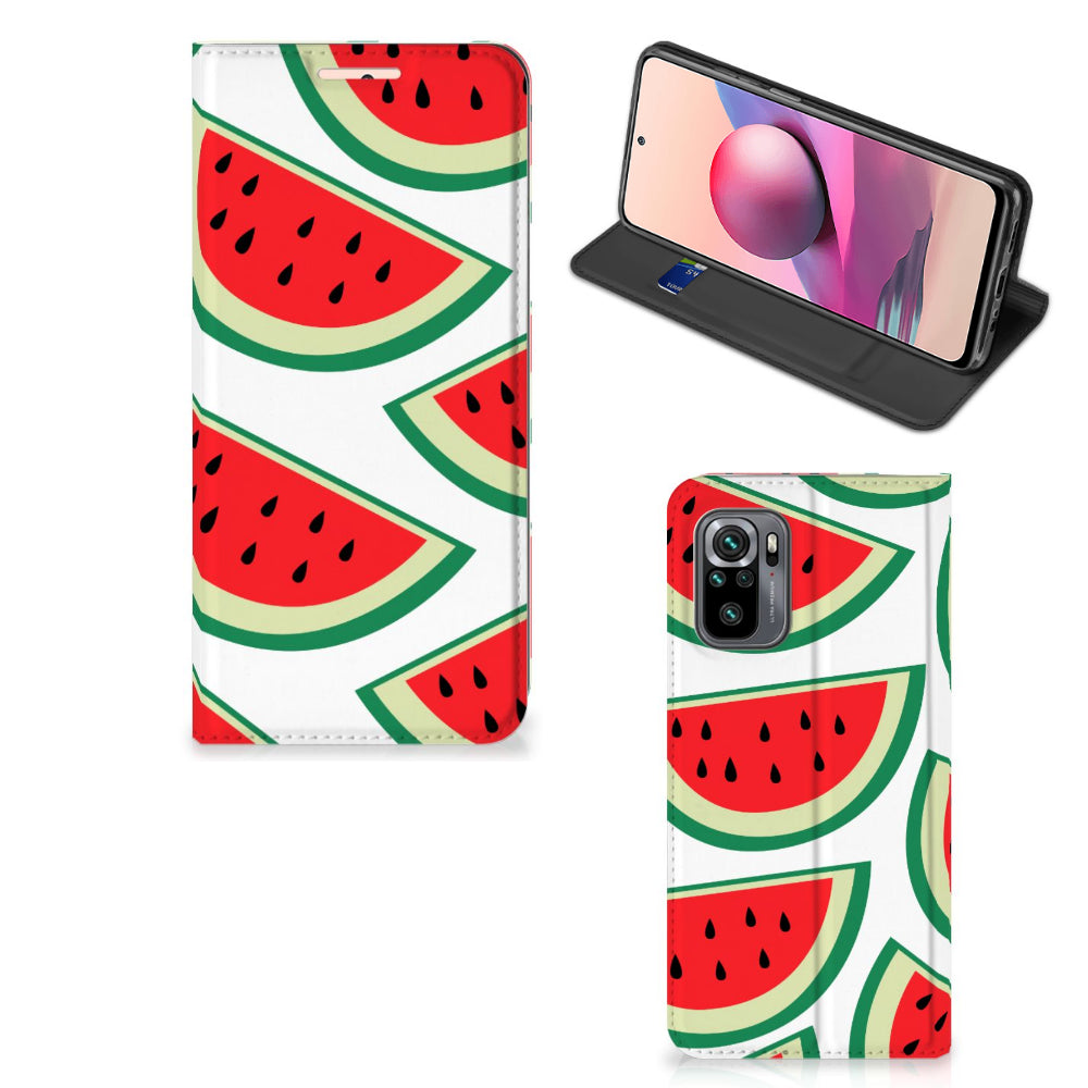 Xiaomi Redmi Note 10 4G | 10S | Poco M5s Flip Style Cover Watermelons