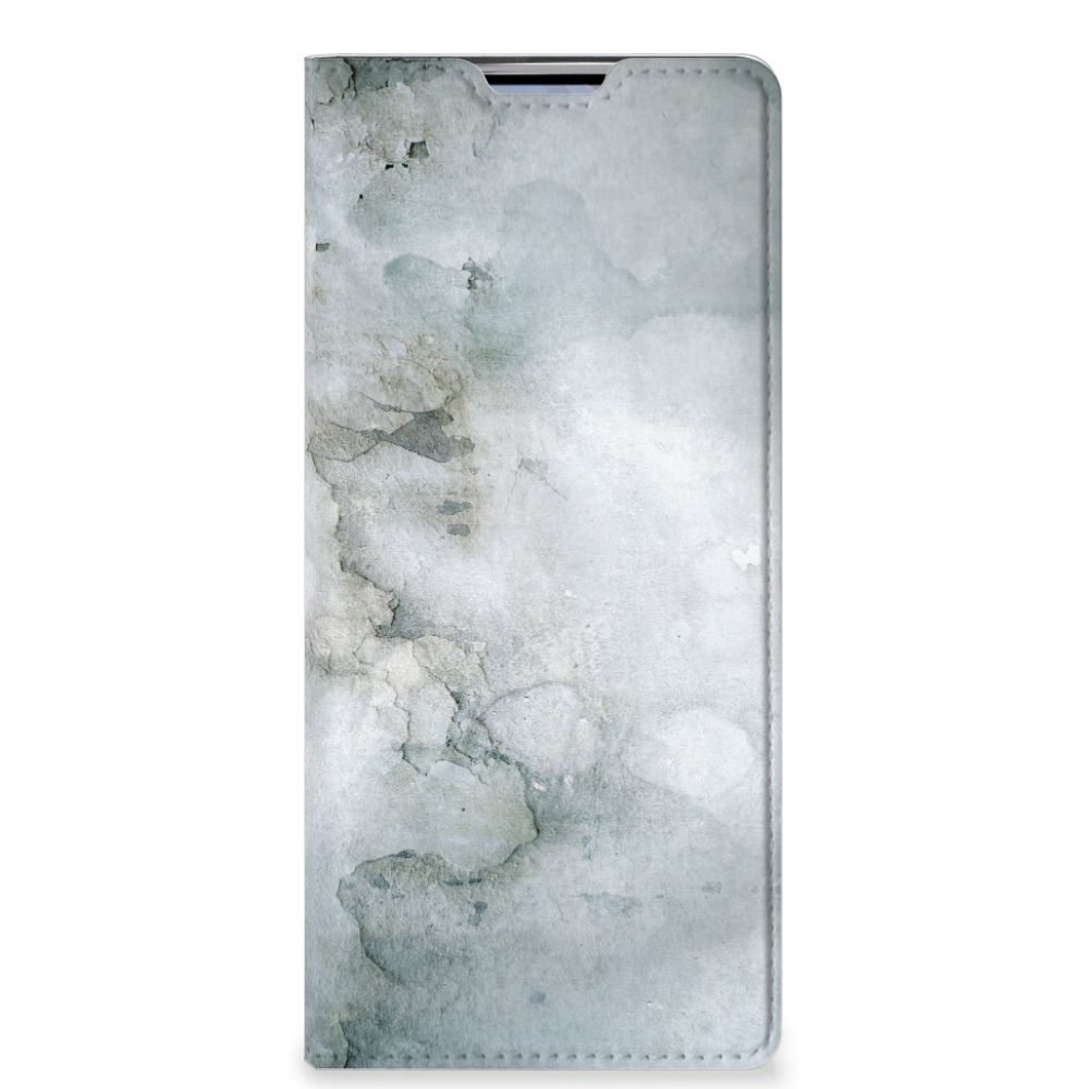Bookcase OPPO Find X3 Neo Painting Grey - B2C Telecom