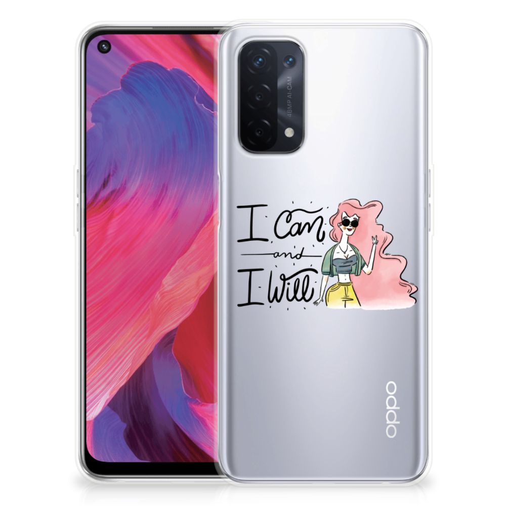 OPPO A93 5G Telefoonhoesje met Naam i Can